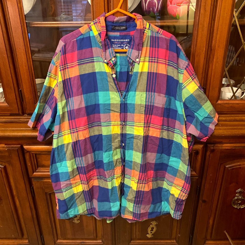 Saddlebred Short-sleeved Oxford Shirt